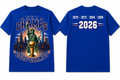 2026 Basketball Champs Liberty Skyline Graphic Tee – Royal Blue Shirt