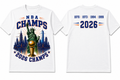 2026 Basketball Champs Liberty Skyline Graphic Tee – Royal Blue Championship Shirt
